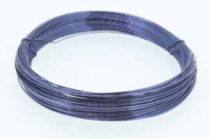 dark blue copper wire
