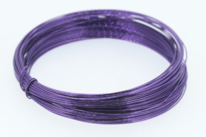 dark purple copper wire