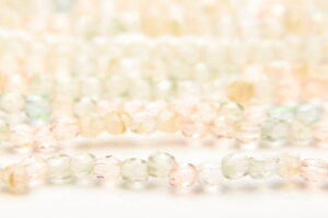 3mm Transparent Woodland Pixie Mix Firepolished Czech Glass