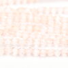 3mm Transparent Pastel Pink Firepolished Czech Glass