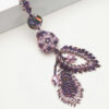 Ivy Beaded Necklace - African Violet