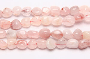 Rose Quartz 7x9mm Nugget Semi Precious Gemstones