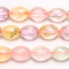 Prenite, Rose Quartz and Citrine Mix 10x14mm Facetted Ovaloids Semi Precious Gemstones
