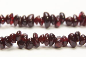 Garnet 7mm Chips Semi Precious Gemstones
