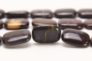 Blood Jasper 22x17mm Rectangle Semi Precious Gemstones