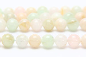 Bean Sapphire 8mm Round Semi Precious Gemstones