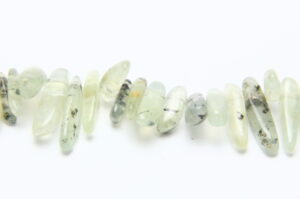 Prenite 18x4mm Dagger Semi Precious Gemstones