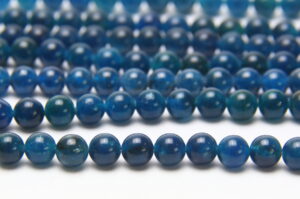 Apatite 6mm Round Semi Precious Gemstones
