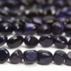Blue Goldstone 5x7mm Nugget Semi Precious Gemstones