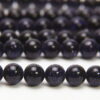 Blue Goldstone 6mm Round Semi Precious Gemstones