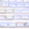 Blue Lace Agate 15x10mm Rectangle Semi Precious Gemstones