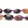 Druzy Quartz and Agate 20x12mm Facetted Nugget Semi Precious Gemstones