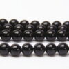Brazilian Onyx 8mm Round Semi Precious Gemstones