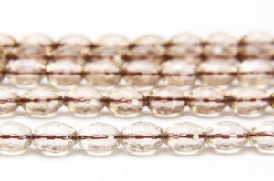 Smokey Quartz 15x10mm Facetted Ovaloid Semi Precious Gemstones