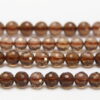 Smokey Quartz 6mm Facetted Round Semi Precious Gemstones