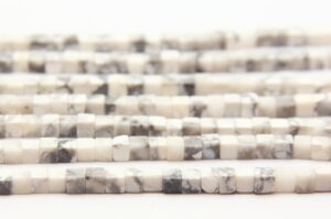 Marble Jasper 4mm Cube Semi Precious Gemstones
