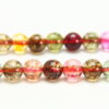Tinted Rock Crystal 6mm Round Semi Precious Gemstones