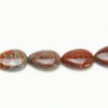 Jasper 15x20mm Teardrop Coin Semi Precious Gemstones