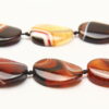 Natural Red Agate Largemm Oval Semi Precious Gemstones