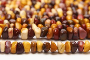 Mookaite 7x9mm Nugget Semi Precious Gemstones