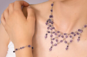 Violet Bridgerton Necklace & Bracelet Kit