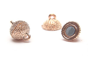 10mm Rose Gold Ball Magnetic Clasp