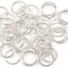 8mm Silver Jump Rings