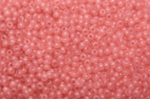 Alabaster Pink Lemonade Preciosa Seed Beads