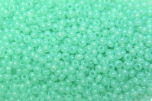 Alabaster Turquoise Preciosa Seed Beads