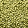 Opaque Eden Green Luster Preciosa Seed Beads