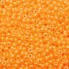 Opaque Orange Peel Luster Preciosa Seed Beads