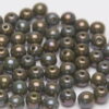 4mm Lustre Olivine Round Czech Glass Beads