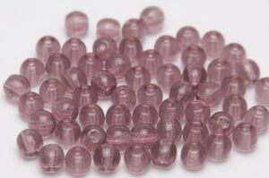 4mm  Round Czech Glass Beads