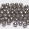 4mm Hematite Round Czech Glass Beads