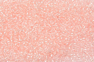 Luster Pearl Lined Pink Rose Preciosa Seed Beads