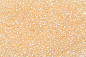 Luster Pearl Lined Delicate Apricot Preciosa Seed Beads