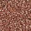 Metallic Copper Plated Delica Beads