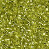 Silver Lined Chartreuse Delica Beads