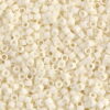 Cream Matted Delica Beads