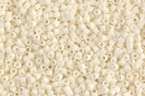 Cream Matted Delica Beads
