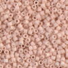 Light Rose Matted Delica Beads
