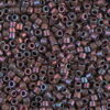 Metallic Dark Plum Gold Iris Delica Beads