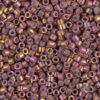 Metallic Tea Berry Gold Iris Delica Beads