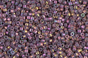 Metallic Thistle Gold Iris Delica Beads