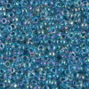 Marine Blue Lined Crystal AB Miyuki 11/0 Seed Beads