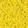 Opaque Yellow Luster Miyuki 11/0 Seed Beads