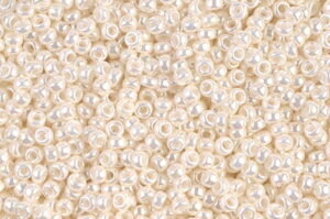 Antique Ivory Pearl Ceylon Miyuki 11/0 Seed Beads