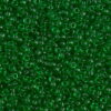 Transparent Green Miyuki 15/0 Seed Beads