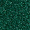 Transparent Emerald Miyuki 15/0 Seed Beads