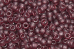 Matte Dark Smokey Amethyst Miyuki 15/0 Seed Beads